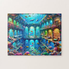 Mermaid Castle Enchanting Underwater Kingdom Pussel