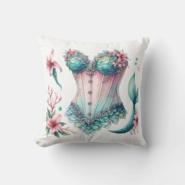 mermaid corset kudde