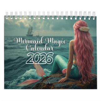 Mermaid Magic Calendar 2026 Kalender
