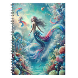 Mermaid Oceanic Dreams Aquatic Gift Anteckningsbok