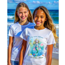 Mermaid on dry land t shirt