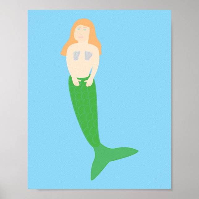 Mermaid Poster (Framsidan)