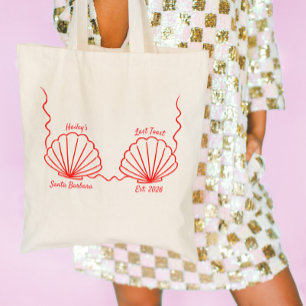 Mermaid Seashell Sista Toast Sjungbröllop Tygkasse