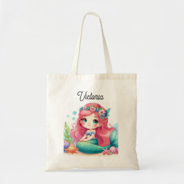 Mermaid Tote Bag Tygkasse