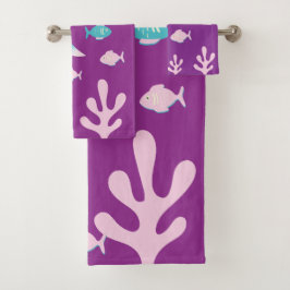 Mermaid Under the Sea Pastel Pink Blue Girls