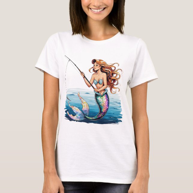 Mermaid Vibes T Shirt (Framsida)