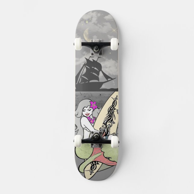 Mermaide Skate Board (Framsida)