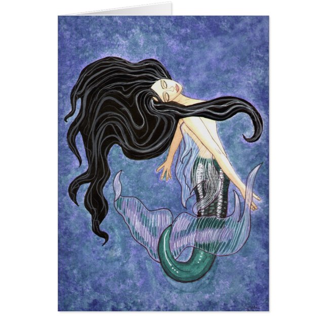Mermaiden tomt kort (Framsidan)