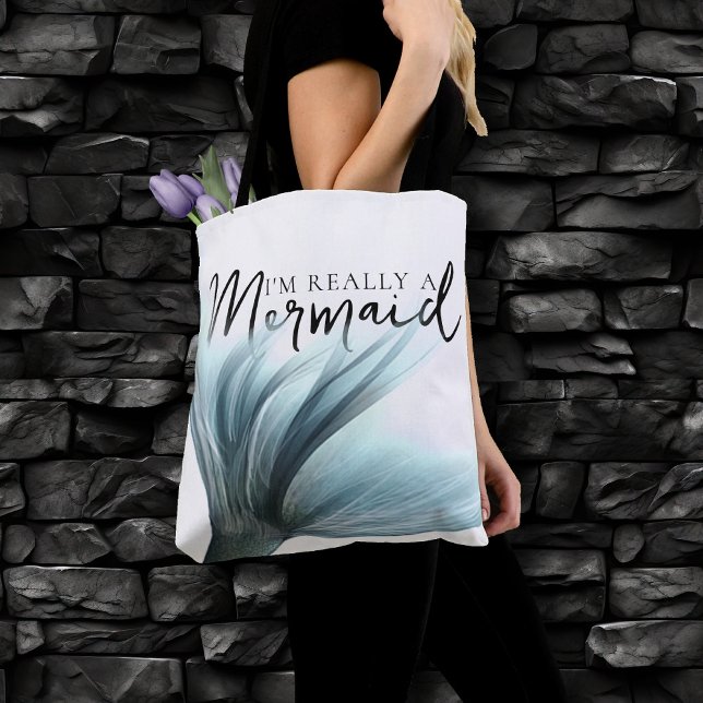 #MermaidLife Im Verkligen a Sjöjungfru | Citat frå Tygkasse (Skapare uppladdad)