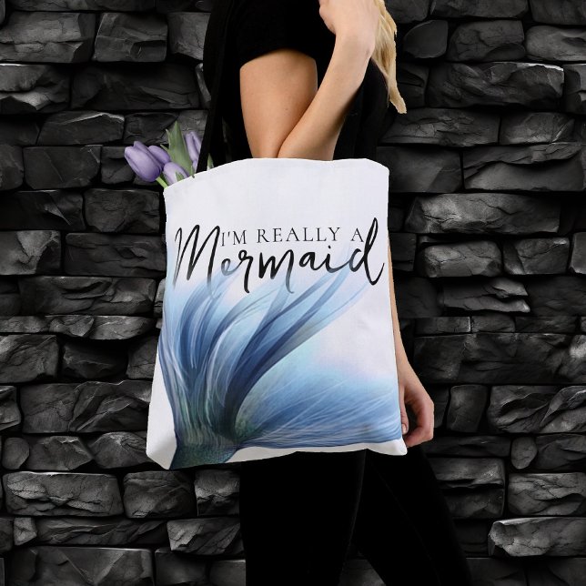 #MermaidLife Im Verkligen a Sjöjungfru | Notering  Tygkasse (Skapare uppladdad)