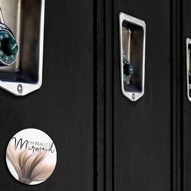 #MermaidLife Im Verkligen a Sjöjungfru | RO GULD S Magnet (Skapare uppladdad)