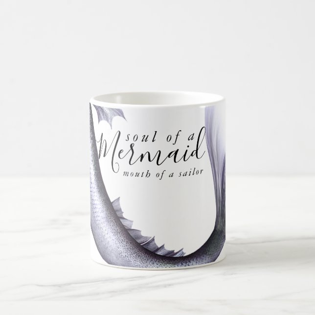 #MermaidLife Sailor Mouth Sjöjungfru Soul | LILA Kaffemugg (Center)