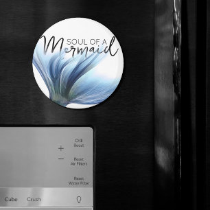 #MermaidLife Soul of a Sjöjungfru   Svan-citat Magnet