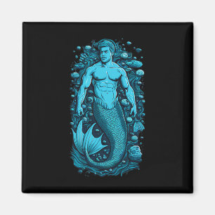 Merman Gay Cruise För manar Beaches Boats and Brot Magnet