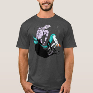 Merman Gayer Majestic Mer Beard Gay Ginger T Shirt