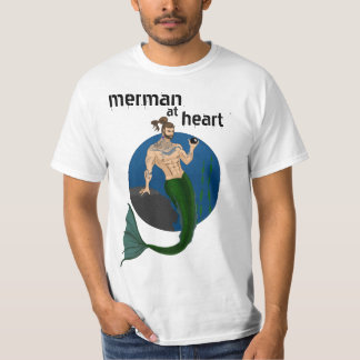 Merman i hjärtat t shirt