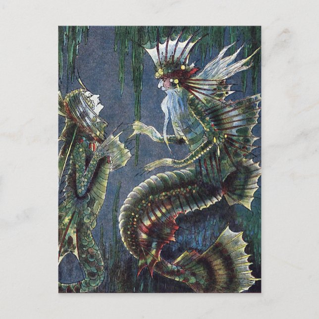 Merman Kung Vykort (Framsida)