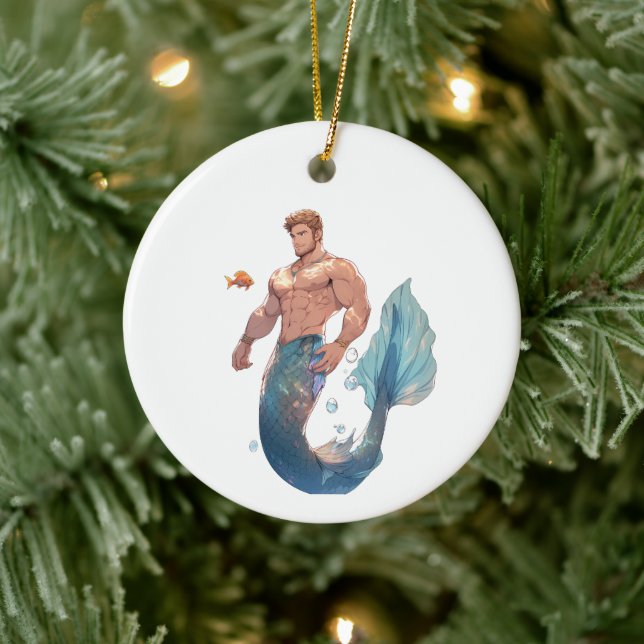 Merman Ornament - Blåfenad tonfisk (Träd)