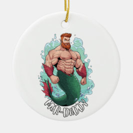 Merman Ornament - Mer-pappa