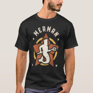 Merman Vintage Retro Classic T Shirt