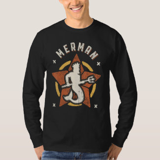 Merman Vintage Retro Classic T Shirt