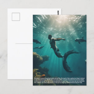 Merman Vykort