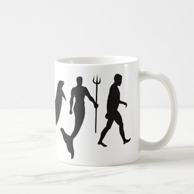 Mermanevolution Kaffemugg (Höger)