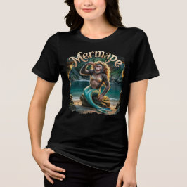 Mermape Photographic Combo Creature Funny T Shirt