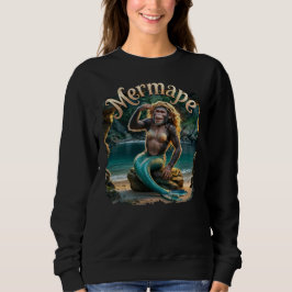 Mermape Photographic Combo Creature Funny T Shirt