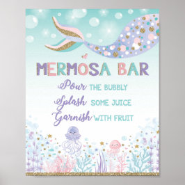 Mermosa Bar Mermaid Mimosa Bar skylt Under havet