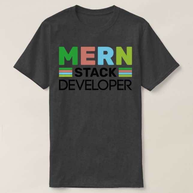 MERN Stack Developer 1 T Shirt (Design framsida)