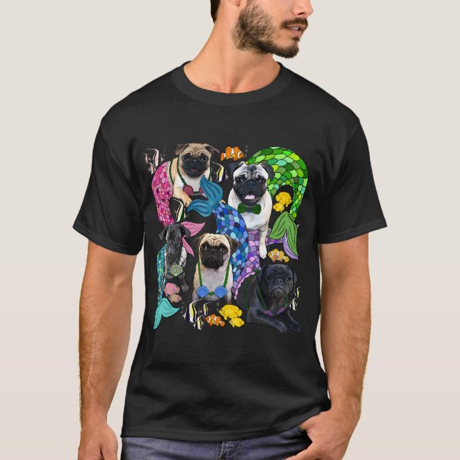 MERPUGS! T SHIRT (Framsida)
