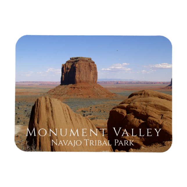 Merrick Butte, Monument Valley Navajo Tribal Park Magnet (Horisontell)