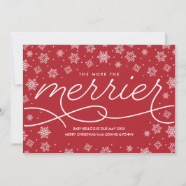 Merrier Gravid Meddelande om julkort