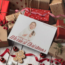 Merriest jul-Chicen Red Script Overlay Photo