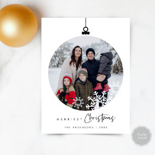 Merriest julfamiljs foto, Önskemål Boll Vykort