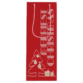 Merriest Julgran Red Helgdag