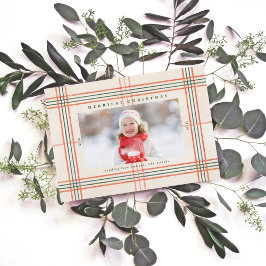 Merriest julklapp med Helgdag-fotokort Julkort
