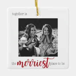 Merriest Ställe ska bli julprydnad Julgransprydnad Keramik