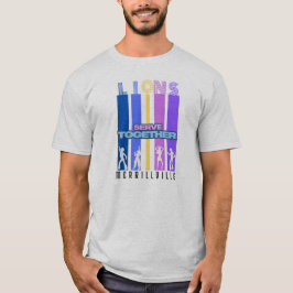 Merrillville Lejon 4:e juli T-shirt