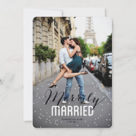 Merrily Married par Helgdag Julkort