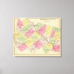 Merrimack County Canvastryck