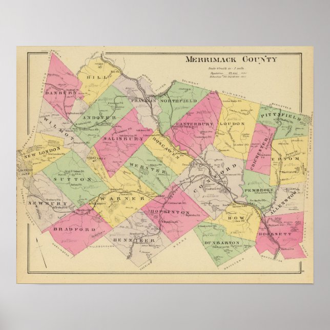 Merrimack County Poster (Framsidan)