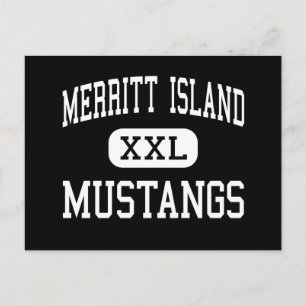 Merritt Island - Mustangs - High - Merritt Island Vykort