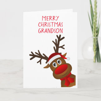 *MERRY 1st CHRISTMAS* to our *GRANDSON* Helgkort