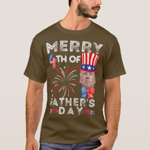 Merry 4:e Fars dag 4:e juli T Shirt