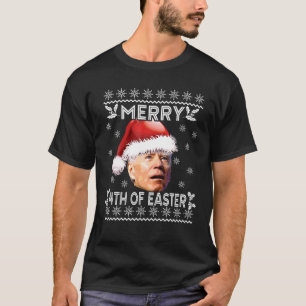 Merry 4th of Påsk Joe Biden Meme Gift Funny Chri T Shirt