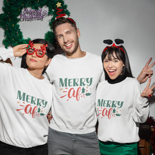 Merry af christmas sweatshirt t shirt
