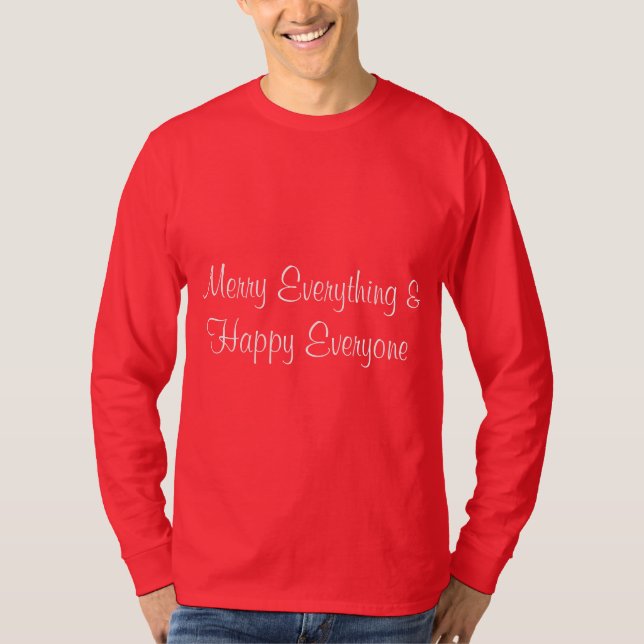 Merry All Long T-Shirt (Framsida)
