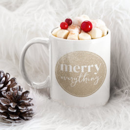 Merry Allt Golden Struktur Kaffemugg